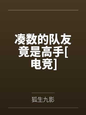 凑数的队友竟是高手[电竞]by狐生九影封面