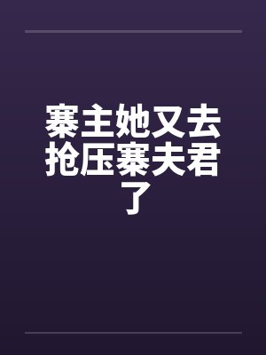 寨主她又去抢压寨夫君了封面