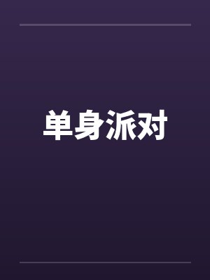 单身派对封面