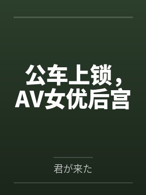 公车上锁,AV女优后宫by君が来た封面